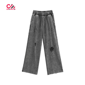 Conjunto Deportivo para Hombre, Corte Ajustado, Estilo Desgastado, con Tallas Grandes, Diseño Moderno y Popular para Invierno - Product Image 3