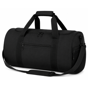 Bolsa Deportiva de Nailon Rosa de Color Sólido con Cierre de Cremallera, Compartimento para Zapatos, para Ejercicio y Fitness, Bolsas Deportivas Personalizadas - Product Image 6