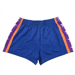 Pantalones Cortos de Baloncesto Personalizados, Tela de Malla, Pantalones Deportivos Atléticos, Panel Lateral con Estampado de Estrella Sublimado, Uniforme de Entrenamiento, Pantalones Cortos de Baloncesto para Hombre - Product Image 1