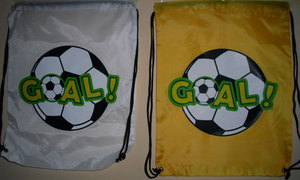 Polyester Soccer Drawstring <b>Backpack</b> Sports Gym Bag <b>Kids</b> Training <b>Backpack</b> Custom Logo School Sports Bag - Product Image 2