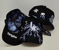 Casquette de sport personnalisée de haute qualité, 100 % coton, à 5 panneaux, en tissu éponge popeline, respirante, imperméable et ajustable, avec visière large et incurvée.