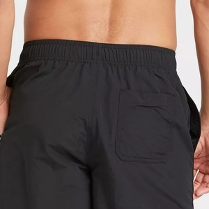 Wholesale High Quality Polyester Swim Shorts Quick Dry Swim <b>Trunks</b> <b>Black</b> Board Shorts for Men's Customized Shorts Back Pockets - Product Image 6