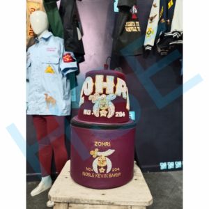 Sombrero Shriner Bordado Personalizado con Estuche de Transporte a Juego - Product Image 2