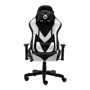 Techni Sport-Silla para juegos de oficina y PC, color blanco, de la marca - Product Image 5