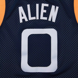 Maillot de basketball personnalisé rétro pour hommes, broderie en twill, tenue de basketball vintage, vêtements de basketball en mesh, uniformes, chemises - Product Image 3