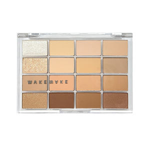 [WAKEMAKE SOFT BLURRING EYE PALETTE 01 Vanilla Blurring] Palette de fards à paupières coréenne, maquillage coréen, cosmétiques coréens, fard à paupières sans cruauté animale - Product Image 1