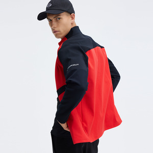 เสื้อแจ็คเก็ตกันลมแบบมีฮู้ดสำหรับผู้ชายไซส์ใหญ่ ราคาสมเหตุสมผล กันน้ำ ระบายอากาศได้ดี ผลิตจากโพลีเอสเตอร์ 100% เหมาะสำหรับใส่ลำลองในฤดูหนาว มีสินค้าพร้อมส่ง - Product Image 5