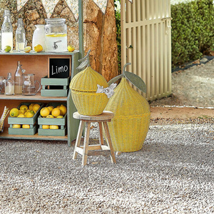 Top Selected Handmade Lemon Storage Basket Natural Rattan Woven Toy Basket Set <b>With</b> <b>Lid</b> Suitable for Nursery & Kids Room - Product Image 5
