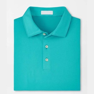 Men's <b>Pink</b> Short Sleeve Cotton Pique <b>Polo</b> <b>Shirt</b> Regular Fit Casual Solid Color Breathable Knitted Design 2 MOQ - Product Image 4