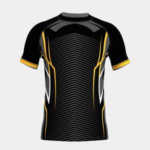 Rashguard MMA à manches longues personnalisé imprimé |   Vêtements de BJJ imprimés par transfert thermique, écologiques, tissu 300g, service OEM - Product Image 1