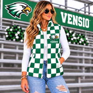 Chaleco Acolchado sin Mangas con Cuello Alto Impermeable para Mujer, Diseño Personalizado ODM, Relleno 100% Poliéster, Cierre con Cremallera, Estilo Casual, Logotipo Personalizado - Product Image 5