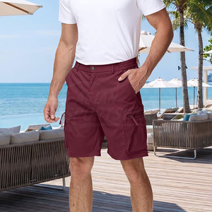 Pantalones Cortos Cargo Casuales para Hombre, Producción Confiable de Fábrica, Transpirables, Ecológicos, con Cierre de Botón, Mezcla de Algodón - Product Image 6