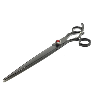 Multifunctional OEM Professional High Quality 8-Inch Stainless Steel Black Modern Pet Grooming <b>Scissors</b> Straight Shears - Product Image 6