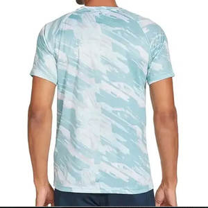 Camisetas de Punto Personalizadas para Hombre, 100% Algodón, Talla Grande, Unisex, Manga Corta, Cuello en V, Transpirables, de Secado Rápido, Estilo Urbano - Product Image 5