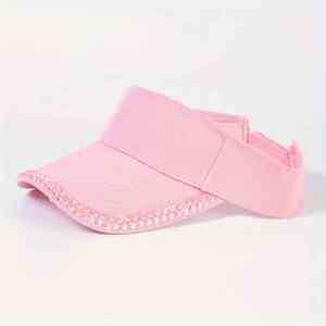 Gorra Unisex Ajustable de Alta Calidad, Estilo a Cuadros, Poliéster y Algodón, Logotipo Personalizado, Visera con Pedrería, Hecho en Vietnam - Product Image 2