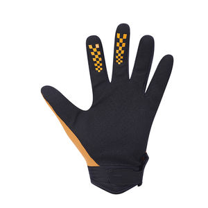 Gants de motocross en cuir antidérapants, imperméables, coupe-vent, avec protection complète des doigts, écran tactile et sangle de poignet réglable - Product Image 3