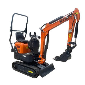 Europe T10E electric mini excavator 1Ton operation weight with Top brand CATL lithium <b>battery</b> with breaker - Product Image 3