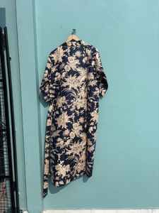 Robe kimono en coton imprimé indien, peignoir, paréo de plage - Product Image 2