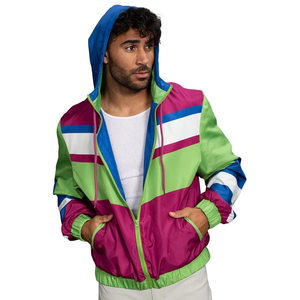 New Light Weight Standard Wind Breaker Jacket Top Quality Waterproof Breathable Plus Size Wholesale Windbreaker Jackets - Product Image 4