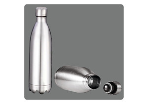 Bouteille d'eau personnalisée en acier inoxydable PureHydro Premium pour la remise des diplômes et Thanksgiving - Product Image 4