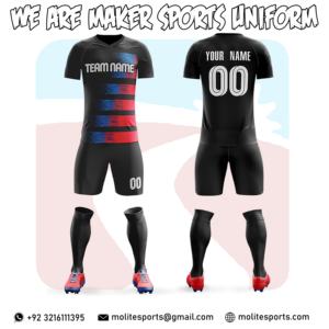 Uniforme de football sublimé personnalisé de haute qualité maillot de football en gros conception de transfert de chaleur uniformes de football pour jeunes 2024 - Product Image 4