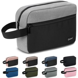 Borsa da Toilette da Appendere Elviros per Uomo, Piccolo Beauty Case per Bagno e Viaggio, Organizzatore Essenziale per Medicinali - Product Image 1