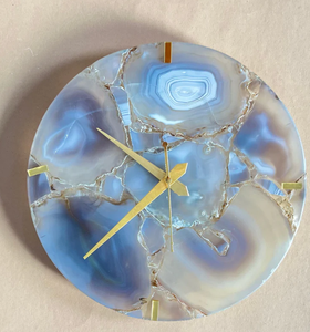 Horloge de table décorative de luxe avec bordure plaquée or au meilleur prix en provenance d'Inde - Product Image 4