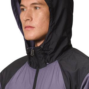 Veste coupe-vent de randonnée décontractée pour homme, respirante et légère, à manches longues avec fermeture éclair et capuche, idéale pour l'hiver en extérieur - Product Image 6