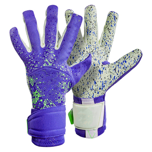 Gants de gardien de but professionnels, haute adhérence, paume en latex allemand, avec logo personnalisé, respirants, pour entraînement et matchs de football - Product Image 1