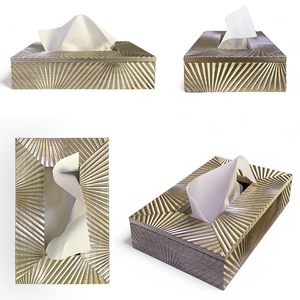 HANDICRAFT BAZAAR Porta pañuelos de mármol para encimeras, mesa de comedor, oficina, hogar - Product Image 3