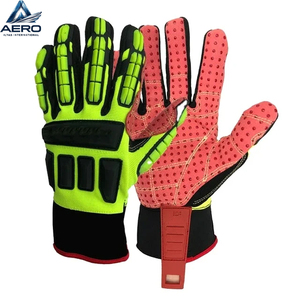 Guantes Mecánicos de Impacto TPR, Guantes de Seguridad para Campos Petroleros, Antideslizantes, Resistentes a Cortes, Guantes de Protección Industrial para Minería, Proveedor OEM - Product Image 2