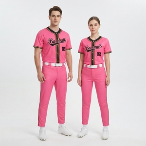 Maillot de baseball personnalisé OEM de haute qualité avec impression par sublimation pour hommes et femmes, vêtements de sport, club de fans, ligue universitaire, grande taille, respirant - Product Image 2