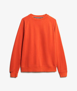 Sudaderas Clásicas Premium de Algodón y Felpa, Personalizables con Logotipo, Color Naranja Sólido, Cuello Redondo, Transpirables - Product Image 5