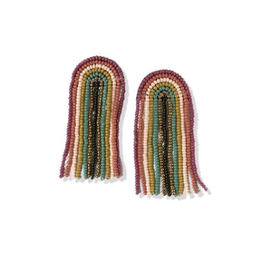 Pendientes Ligeros Bordados con Cuentas, Pendientes de Cuentas Bordadas, Pendientes de Bordado con Cuentas Hechos a Mano, Totalmente Personalizables - Product Image 2