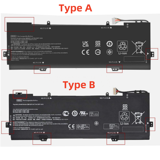 New Replacement Battery Pack for HP Spectre X360 Convertible 15-BL000 15-BL002XX Series KB06XL HSTNN-DB7R Laptop Battery