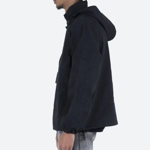 Top Selling Men's Anorak Insulator Jacket <b>Warm</b> and Self-Packable Down Pullover Half Zipper Jacket - Product Image 1