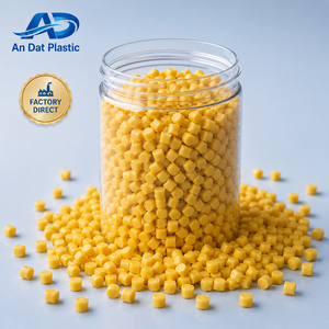 Cost Effective Yellow PVC Granules Model AD K-Y50 for Hose Extrusion Bulk Order Supply Custom Formulation An Dat <b>Plastic</b> - Product Image 2