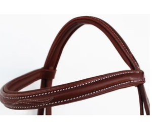 Brida para Caballo Ajustable Negra, Halter para Montar a Caballo, Cuero Duradero y Transpirable, Equipo Ecuestre - Product Image 2