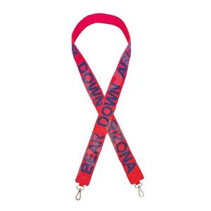 Ours vers le bas rouge perlé sac à main sangle personnalisé blanc or perle sac sangles accessoires sacs spécial sac pièces accessoires - Product Image 1