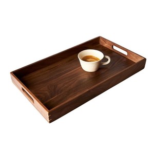 <b>Wooden</b> Tray Irregular Shape Handmade Polished Modern Tabletop Decoration - Product Image 2