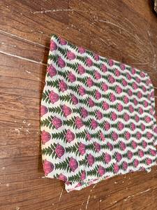Tissu textile en coton à motifs floraux multicolores, grand sac cosmétique imprimé à l'écran de style bohème, pour pochette de couture, cadeau pour elle - Product Image 1