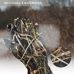 Hunting Gloves Full Finger/Fingerless Gloves Pro Anti-Slip Insulated Camo Glove Hunting Outdoors Waterproof Gear - Product Image 6