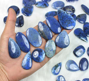 Dumortierite lote de piedras preciosas al por mayor Dumortierite cabujón para hacer colgante piedras preciosas sueltas cabujones hechos a mano para colgante - Product Image 3