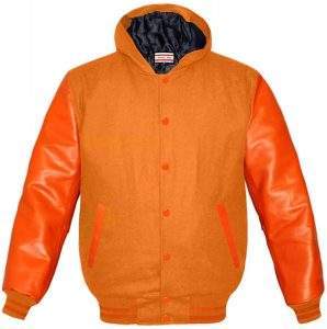 2026 New Arrival Canvas <b>Varsity</b> <b>Jackets</b> with Leather Sleeves Windproof Breathable Wholesale <b>Boys</b> Kids Mens - Product Image 6
