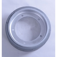 Nouvelle roue de chariot de maintenance pour nacelle élévatrice à ciseaux TOPOWER, pneu plein industriel intérieur de bonne qualité, sans marquage, 16x5 (406x125), robuste