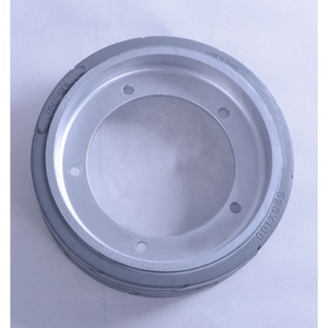 Nouvelle roue de chariot de maintenance pour nacelle élévatrice à ciseaux TOPOWER, pneu plein industriel intérieur de bonne qualité, sans marquage, 16x5 (406x125), robuste - Product Image 2