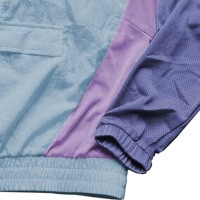 Blouson bomber réversible imperméable à capuche bleu clair pour homme, respirant, coupe-vent, zippé, en toile écologique, séchage rapide