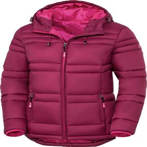 Doudoune unisexe de haute qualité, à capuche, réversible, imperméable, fine, longue, brillante, en fibre de polyester, grande taille, Hiver 2026 - Product Image 2