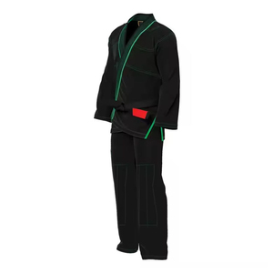 Top Ranking Women's Adult Martial Arts Spandex/Polyester Black Color Taekwondo Suits Training Wear Uniforms Stretch Customizable - Product Image 4