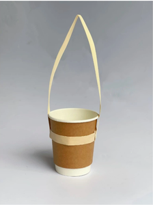 Wholesale Biodegradable Palm Leaf Cup Holder for Cafe <b>Takeaway</b> Beverage Packaging OEM Bulk Packing - Product Image 4